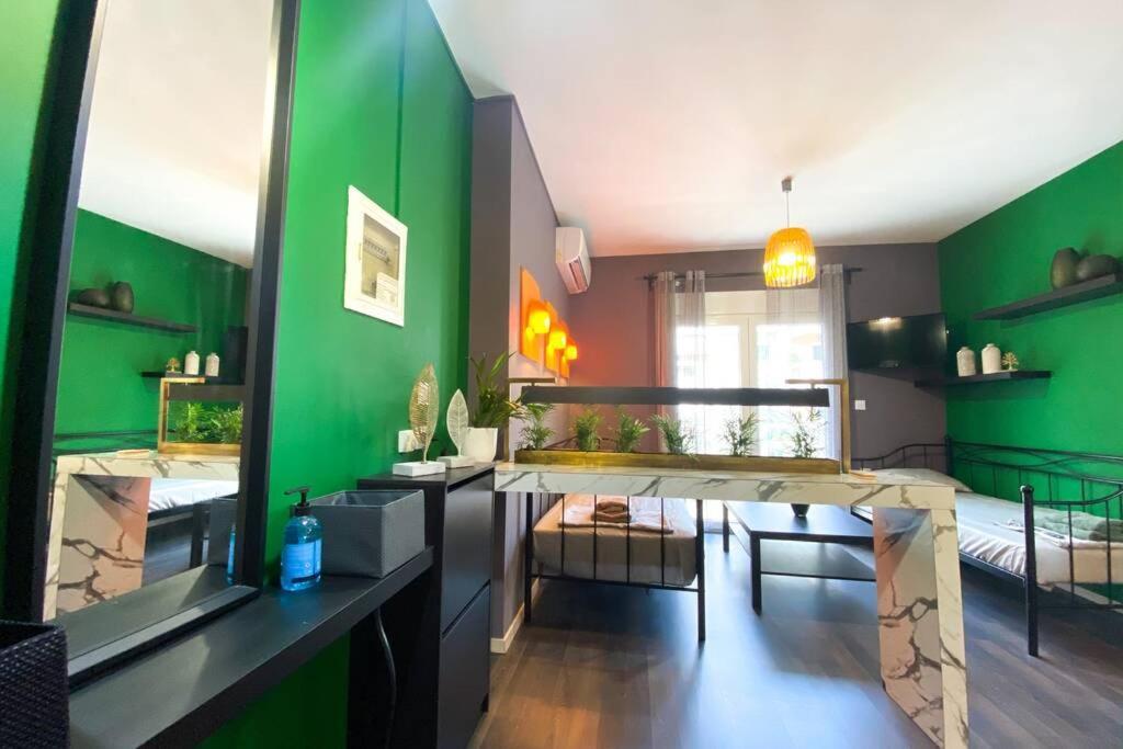Green Apartment With View Komotiní Exteriér fotografie